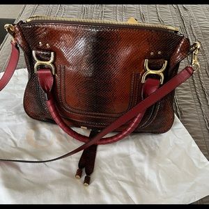 Chloe Marcie Bag-Medium-new with dust bag- very unique!